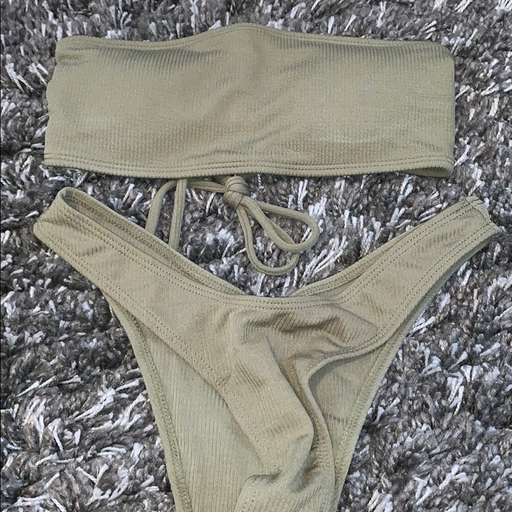 Army Green bikini